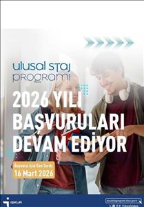 Ulusal Staj Programı 2026 Başvuruları Devam Ediyor